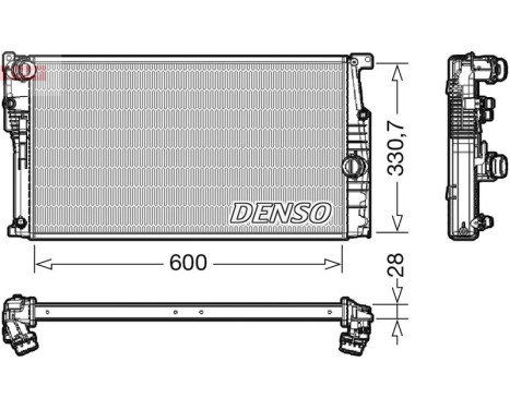 Radiator DRM05120 Denso