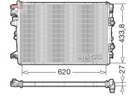 Radiator DRM06178 Denso