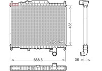 Radiator DRM14003 Denso