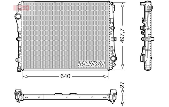 Radiator DRM17116 Denso