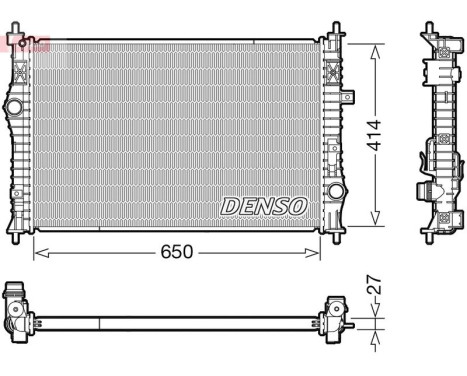 Radiator DRM21104 Denso