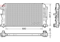 Radiator DRM32053 Denso