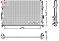 Radiator DRM32061 Denso