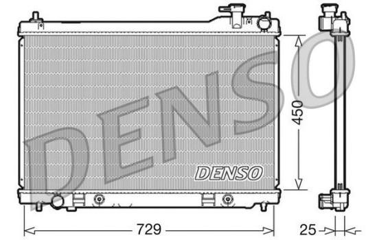 Radiator DRM46100 Denso