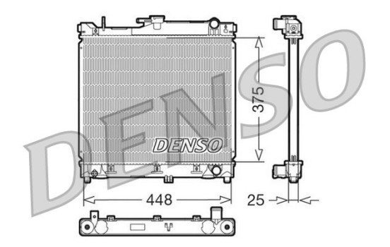 Radiator DRM47014 Denso