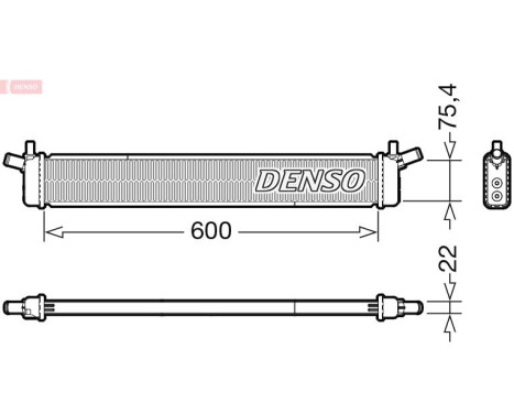 Radiator DRM50136 Denso