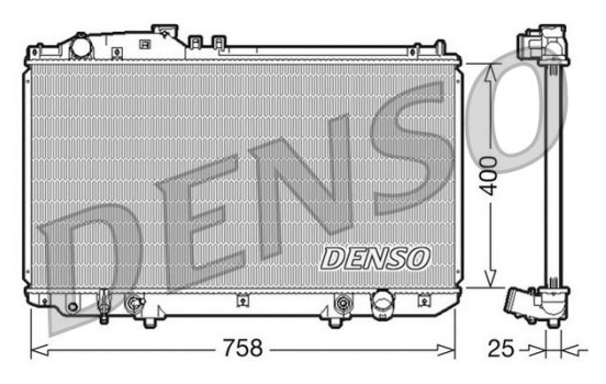 Radiator DRM51006 Denso