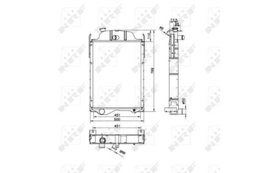 Radiator EASY FIT