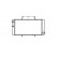 Radiator, engine cooling 02002033 International Radiators