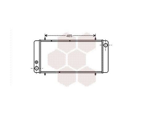 Radiator, engine cooling 02002040 International Radiators, Image 2