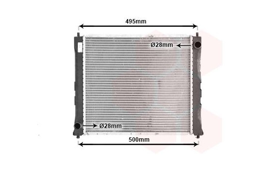 Radiator, engine cooling 02002067 International Radiators, Image 2