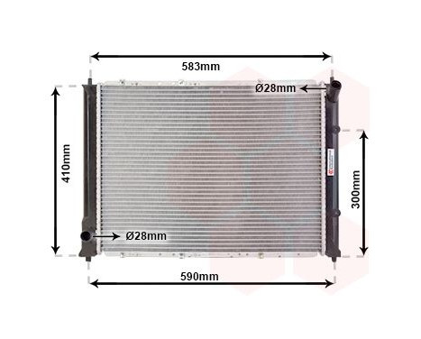 Radiator, engine cooling 02002149 International Radiators, Image 2