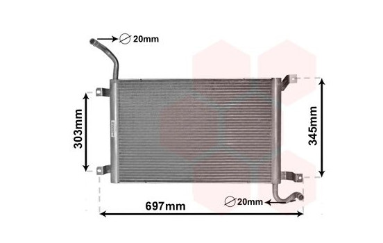 Radiator, engine cooling 02002223 International Radiators