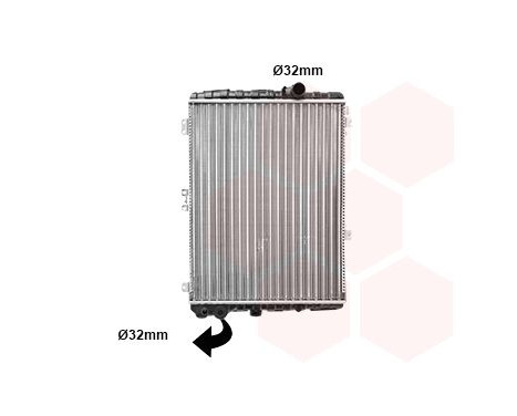 Radiator, engine cooling 03002002 International Radiators, Image 2