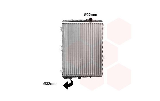 Radiator, engine cooling 03002002 International Radiators, Image 2