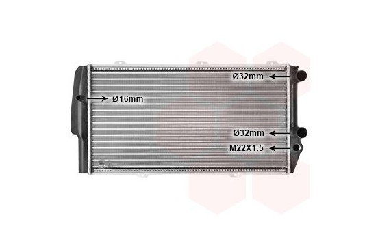 Radiator, engine cooling 03002019 International Radiators, Image 2
