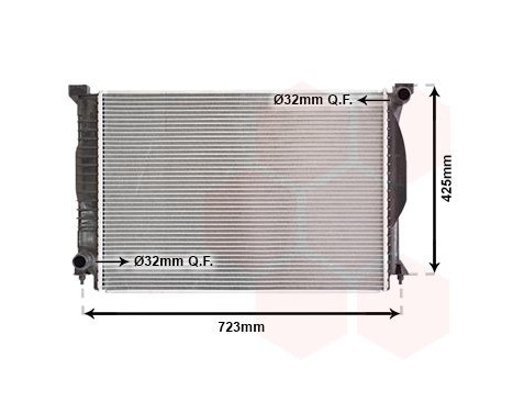 Radiator, engine cooling 03002245 International Radiators, Image 2