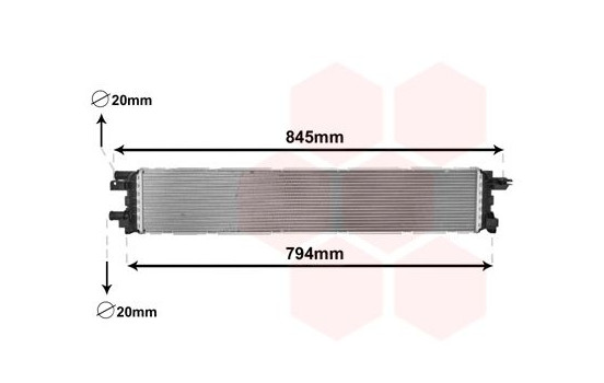 Radiator, engine cooling 03002366 International Radiators