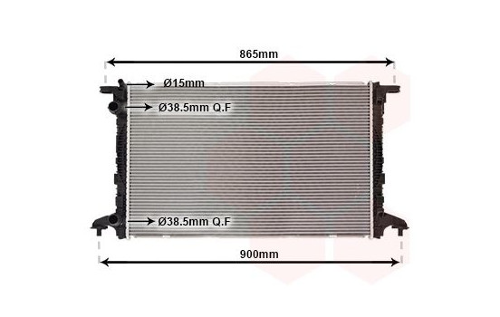 Radiator, engine cooling 03012721 International Radiators