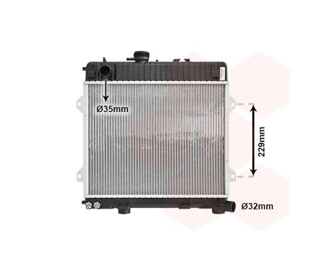 Radiator, engine cooling 06002031 International Radiators, Image 2