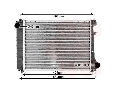 Radiator, engine cooling 06002086 International Radiators, Image 2