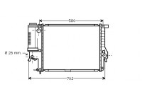 Radiator, engine cooling 06002201 International Radiators