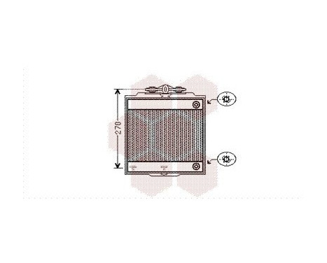 Radiator, engine cooling 06002367 International Radiators, Image 2