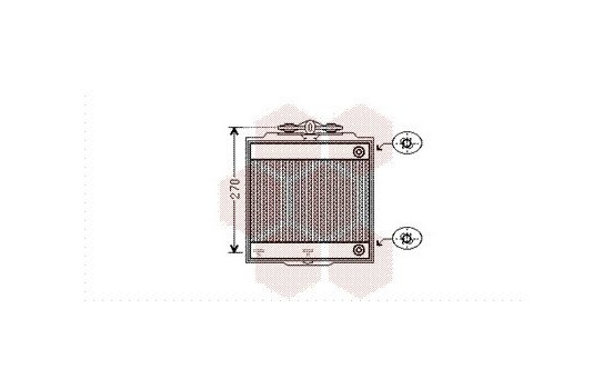 Radiator, engine cooling 06002367 International Radiators, Image 2