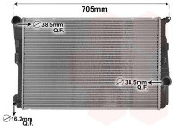 Radiator, engine cooling 06002546 International Radiators