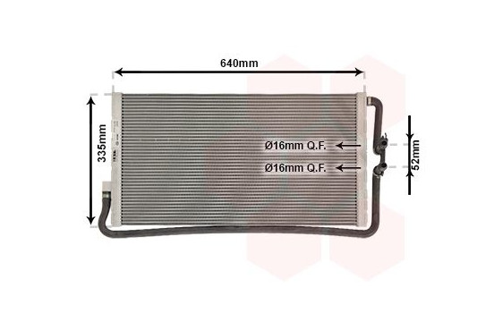 Radiator, engine cooling 06002568 International Radiators