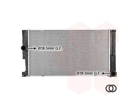 Radiator, engine cooling 06012714 International Radiators