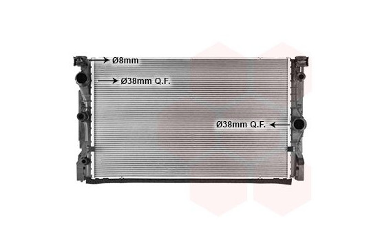 Radiator, engine cooling 06012718 International Radiators