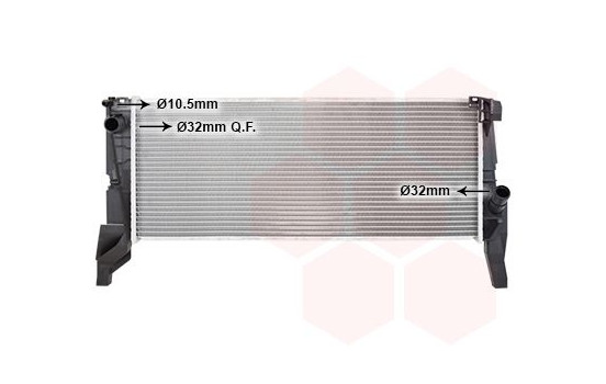 Radiator, engine cooling 06012725 International Radiators