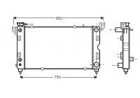 Radiator, engine cooling 07002028 International Radiators