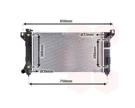 Radiator, engine cooling 07002029 International Radiators, Image 2