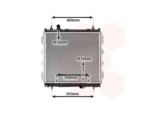 Radiator, engine cooling 07002083 International Radiators, Image 2