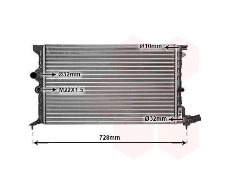 Radiator, engine cooling 09002072 International Radiators, Image 2