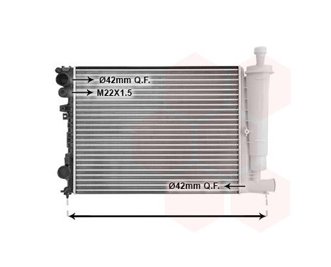 Radiator, engine cooling 09002077 International Radiators, Image 2