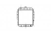 Radiator, engine cooling 11002021 International Radiators