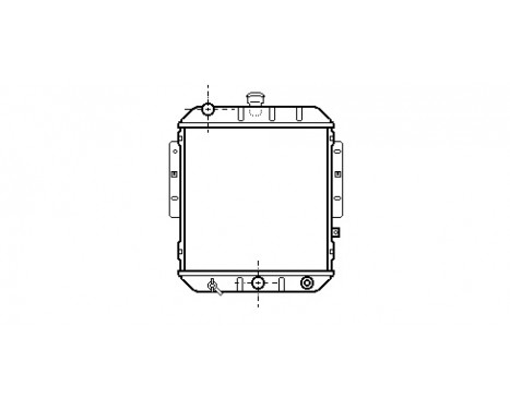 Radiator, engine cooling 11002021 International Radiators