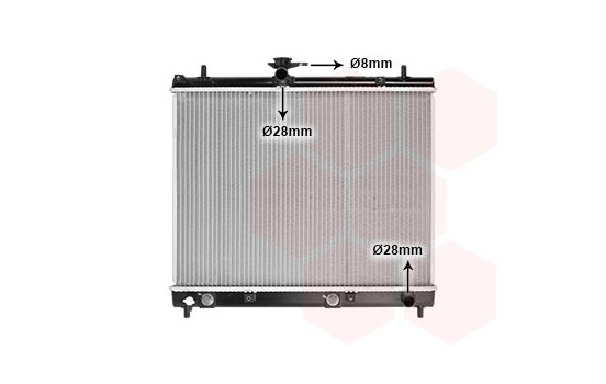 Radiator, engine cooling 11002069 International Radiators, Image 2