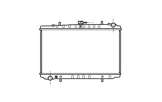 Radiator, engine cooling 13002027 International Radiators