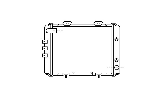 Radiator, engine cooling 13002053 International Radiators