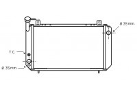 Radiator, engine cooling 13002054 International Radiators