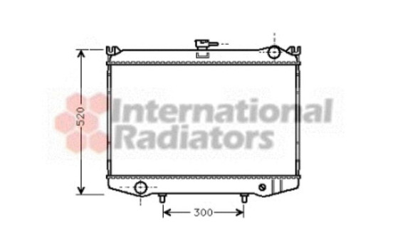Radiator, engine cooling 13002075 International Radiators, Image 2