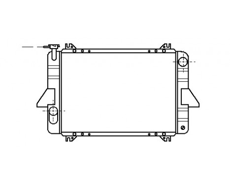 Radiator, engine cooling 13002088 International Radiators