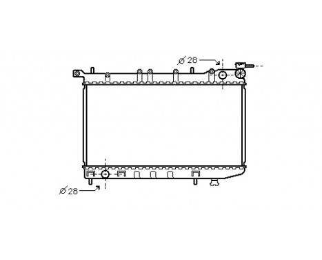 Radiator, engine cooling 13002123 International Radiators