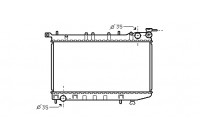 Radiator, engine cooling 13002174 International Radiators