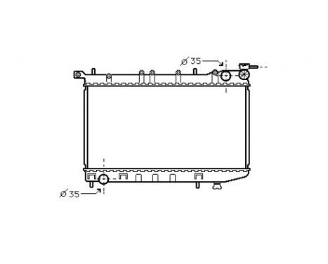 Radiator, engine cooling 13002174 International Radiators