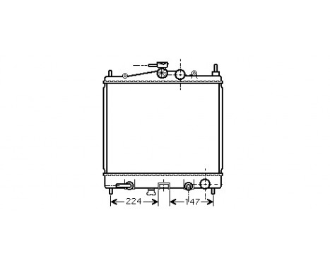 Radiator, engine cooling 13002211 International Radiators